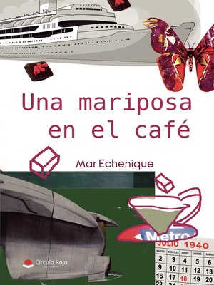 cover image of Una mariposa en el café